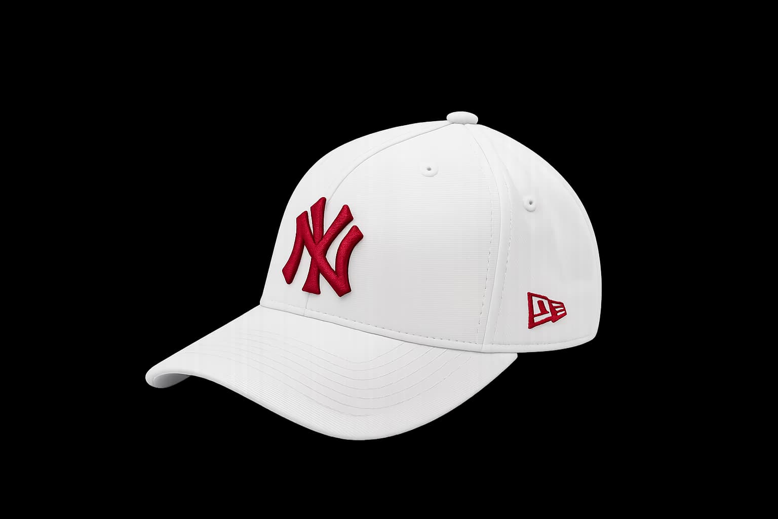 Boné New York Branco / Vermelho