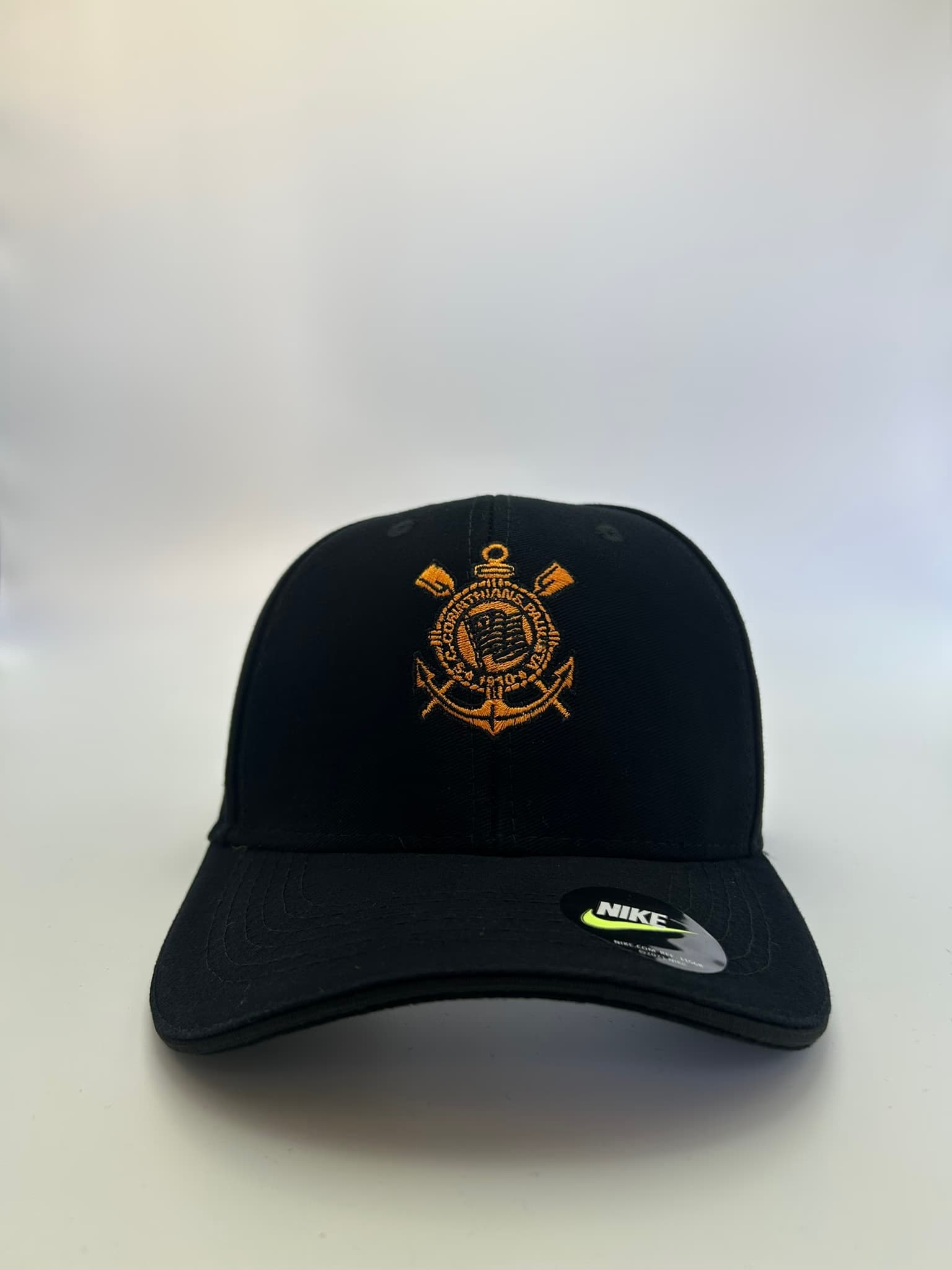 Boné Corinthians Bordado Laranja